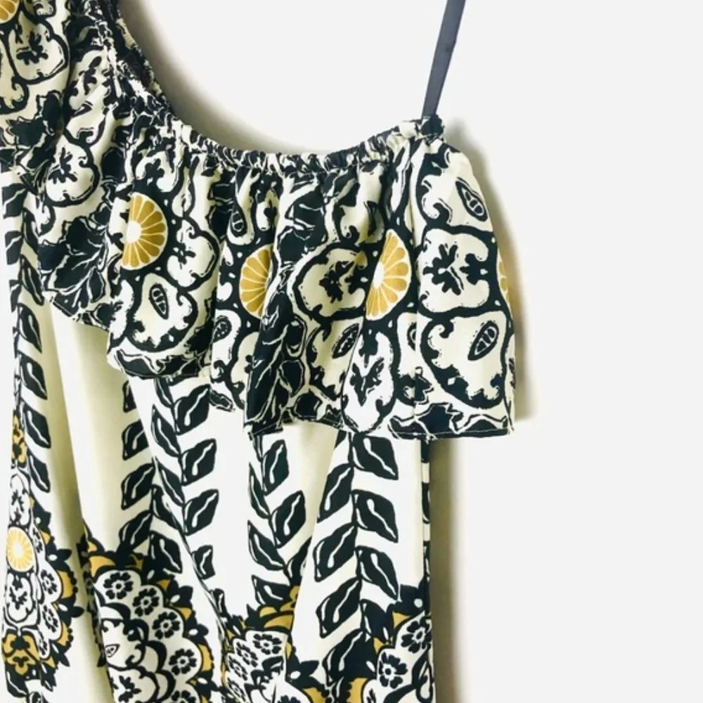 Torrid Ruffle One Shoulder Lightweight Top - Picture 2 of 5